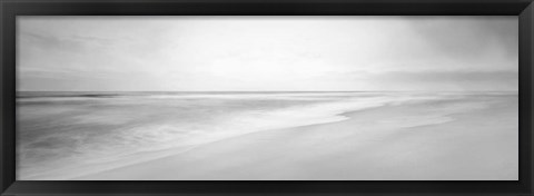 Framed Black &amp; White Water Panel XIII Print