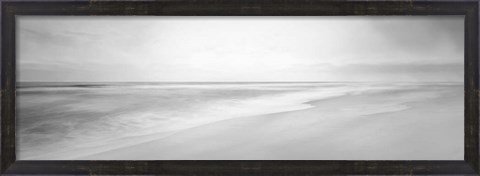 Framed Black &amp; White Water Panel XIII Print