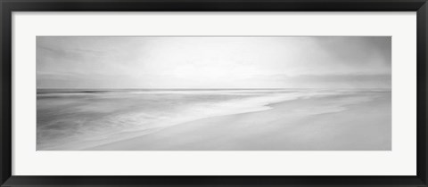 Framed Black &amp; White Water Panel XIII Print