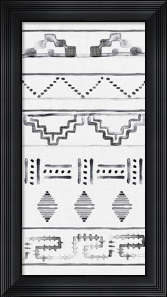 Framed Paz I Print