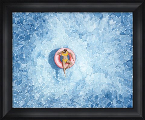 Framed Floating I Print