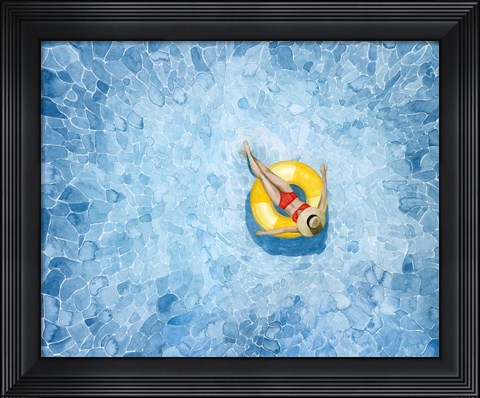 Framed Floating II Print
