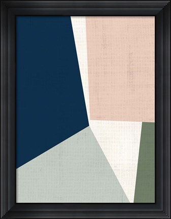Framed Steppe I Print