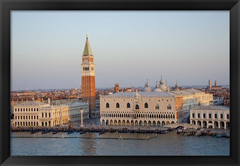 Framed Early Light, Venice I Print