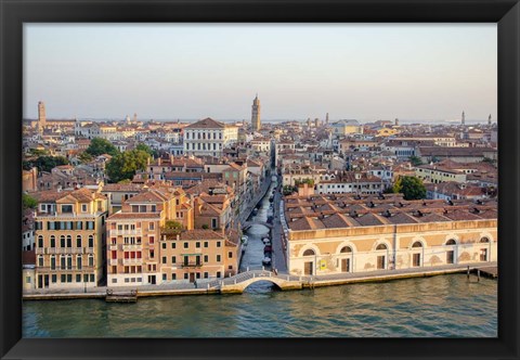 Framed Early Light, Venice II Print