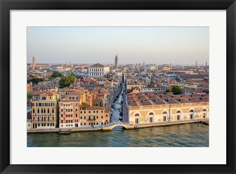 Framed Early Light, Venice II Print