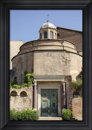 Framed Rome Landscape III Print