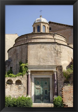 Framed Rome Landscape III Print