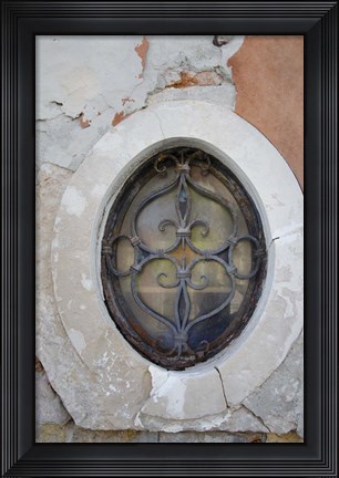 Framed Windows &amp; Doors of Venice I Print