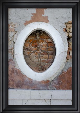Framed Windows &amp; Doors of Venice II Print