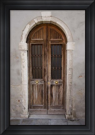 Framed Windows &amp; Doors of Venice IV Print