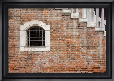 Framed Windows &amp; Doors of Venice IX Print