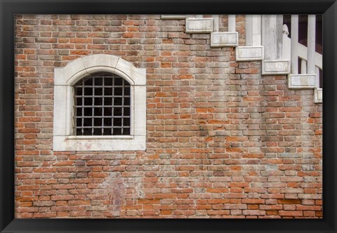 Framed Windows &amp; Doors of Venice IX Print