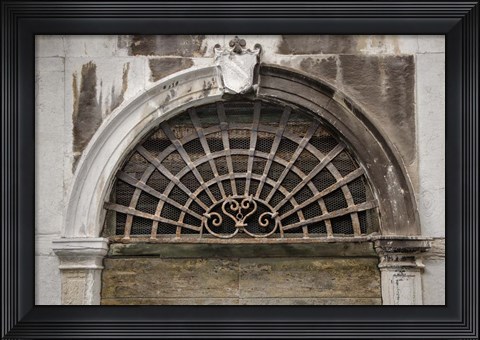 Framed Windows &amp; Doors of Venice XI Print
