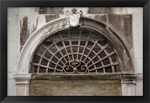 Framed Windows &amp; Doors of Venice XI Print