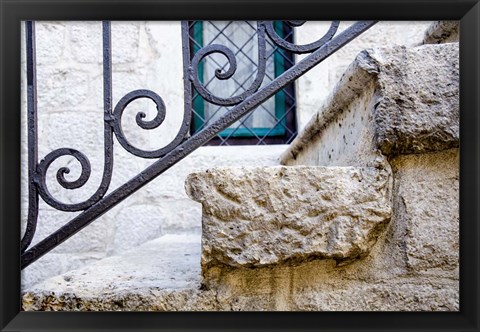 Framed Iron Detail I - Kotor, Montenegro Print