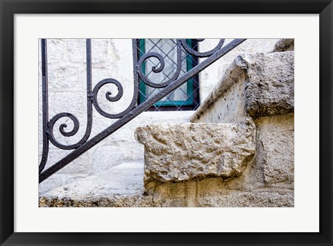 Framed Iron Detail I - Kotor, Montenegro Print