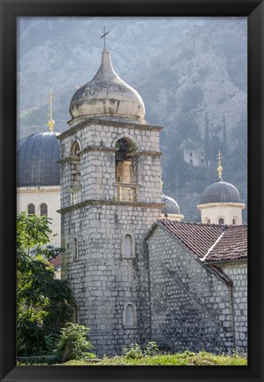 Framed Morning Light I - Kotor, Montenegro Print