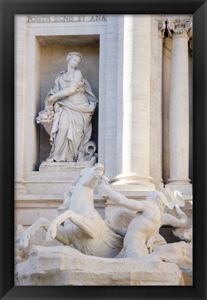 Framed Trevi Fountain in Afternoon Light II Print