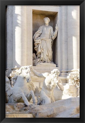 Framed Trevi Fountain in Afternoon Light III Print