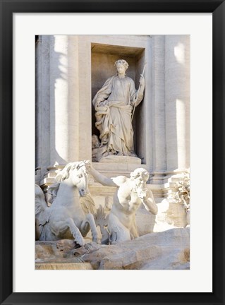 Framed Trevi Fountain in Afternoon Light III Print