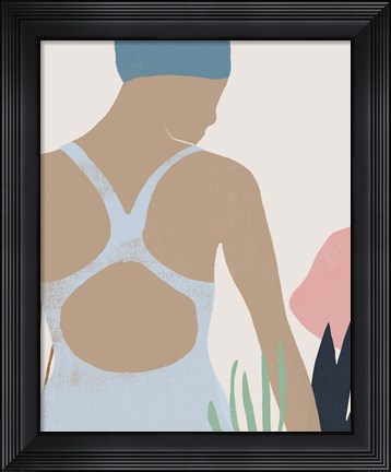 Framed Femme Moderne I Print
