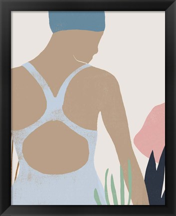 Framed Femme Moderne I Print