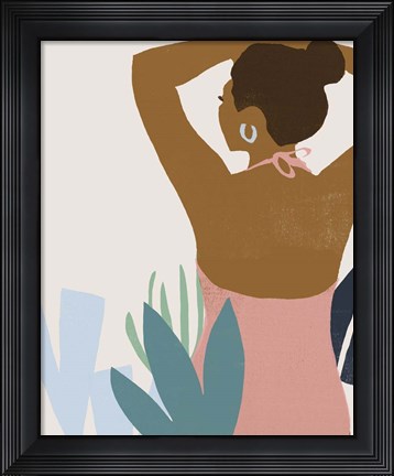 Framed Femme Moderne II Print