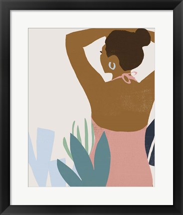Framed Femme Moderne II Print