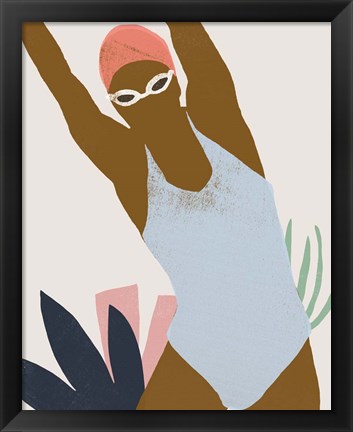 Framed Femme Moderne III Print