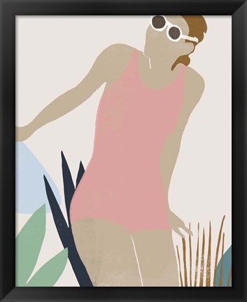 Framed Femme Moderne IV Print