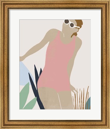 Framed Femme Moderne IV Print