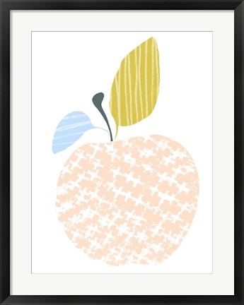 Framed Cut Paper Fruit III Print