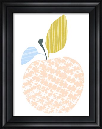 Framed Cut Paper Fruit III Print
