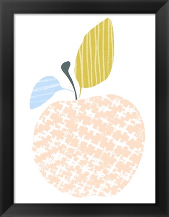 Framed Cut Paper Fruit III Print