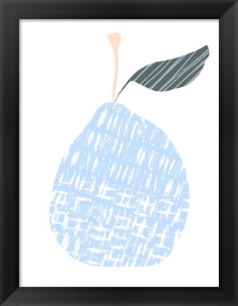 Framed Cut Paper Fruit IV Print