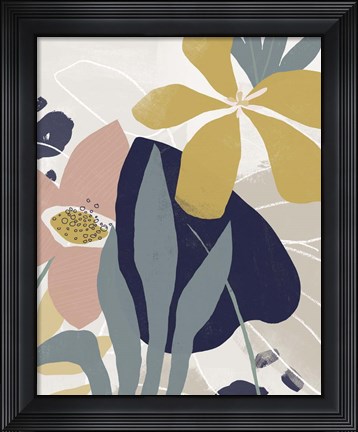 Framed Paper Garden I Print