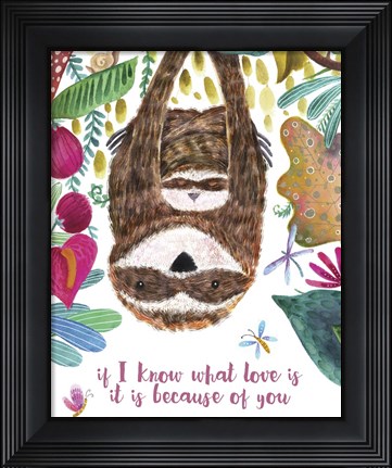 Framed Mother&#39;s Love II Print