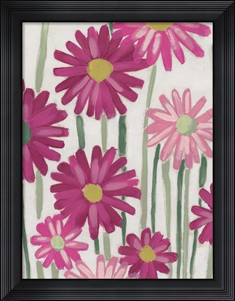 Framed Spring Pinks I Print