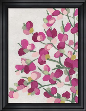 Framed Spring Pinks III Print