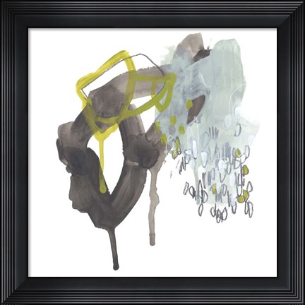 Framed Moon Drop III Print