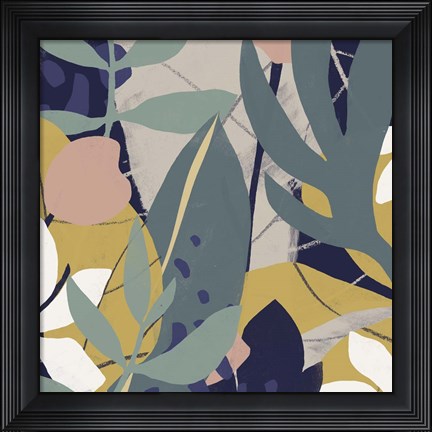 Framed Tropical Attraction II Print
