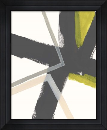 Framed Linear Pulse II Print