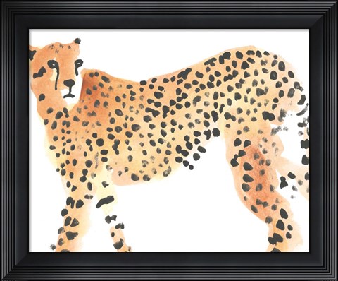 Framed Majestic Cheetah II Print