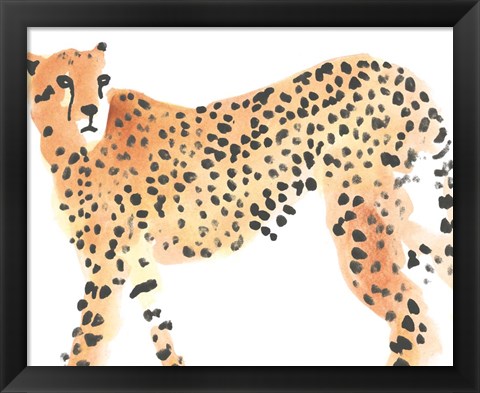 Framed Majestic Cheetah II Print