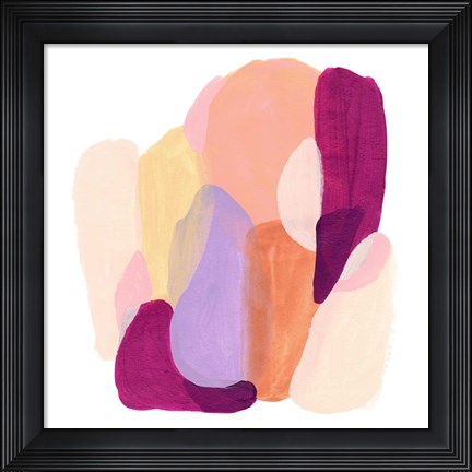Framed Piquant Forms I Print