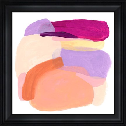 Framed Piquant Forms III Print