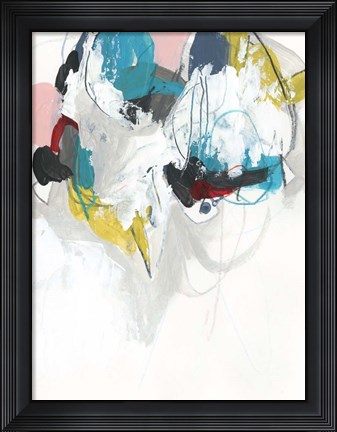 Framed Graffitti Sequence I Print