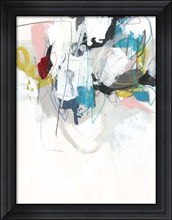 Framed Graffitti Sequence II Print