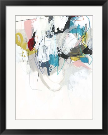 Framed Graffitti Sequence II Print